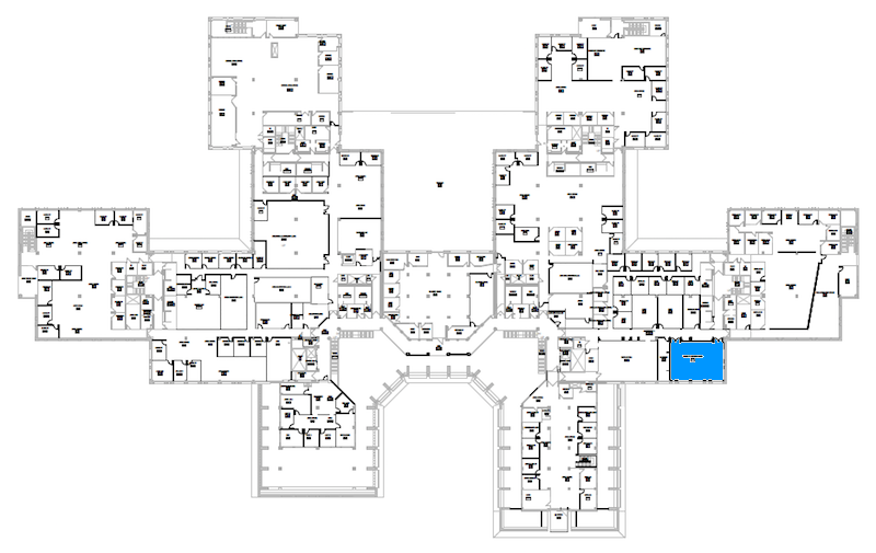 Room S228 location map