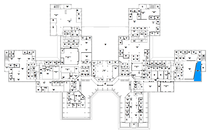 Room S248 location map
