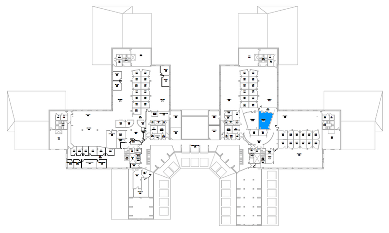 Room S372A location map
