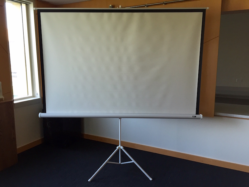 Projector Screen, large