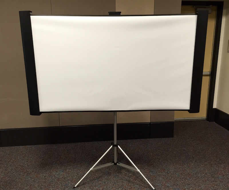 Projector Screen, small