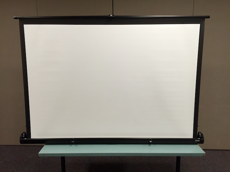 Projector Screen, table top