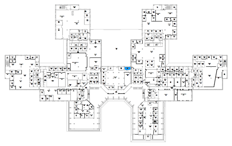 Room C230 location map