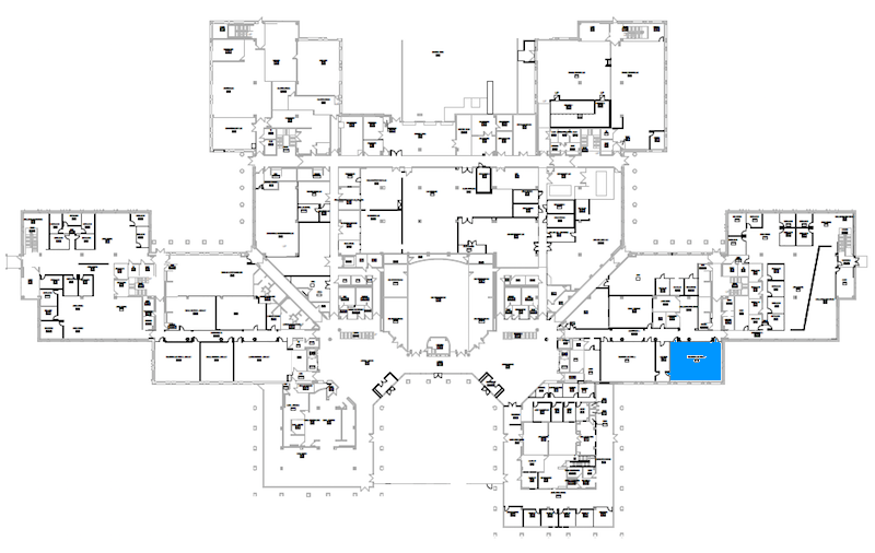 Room S128 location map
