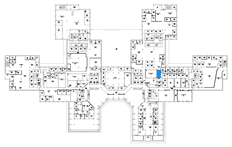 Room S234 location map