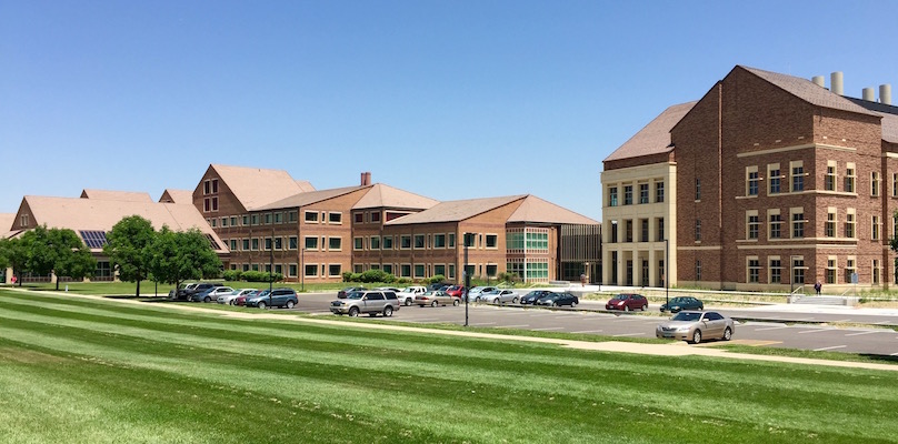 Exterior landscape of SEEC/SEEL buildings